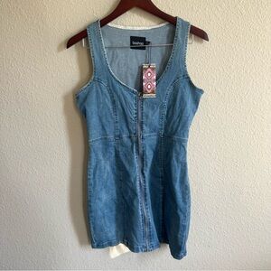 NWT Denim Boohoo Mini Dress